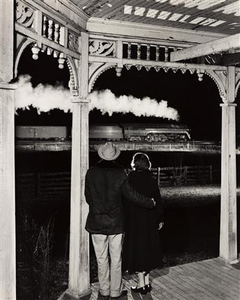 O. WINSTON LINK (1914-2001) Mr. & Mrs. Ben F. Pope & Last Steam Passenger Train, Max Meadows, Virginia * Swimming Pool, Welsh, West Vir